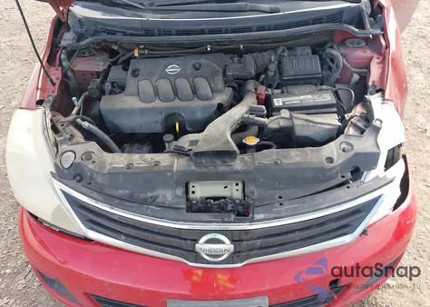 2010 Nissan Versa 1.8S z USA, uszkodzony, nr VIN 3N1BC1AP0AL383141